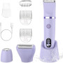 Rasoir Electrique Feminin Tondeuse précise pour visage et zones sensibles, Tondeuse à poils corporels pour visage, jambes, aisse