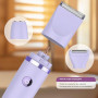 Rasoir Electrique Feminin Tondeuse précise pour visage et zones sensibles, Tondeuse à poils corporels pour visage, jambes, aisse