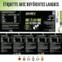 GEN GERMAN ELITE NUTRITION Multi Amino-EAA Pattern Code - 500 Comprimés | 1000 mg chacun - Formule Human Code - Tous les 8 Acide