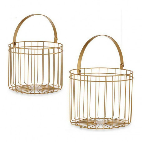 Panier Cylindrique Métal (2 pcs) 59,99 €