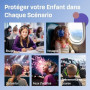 Vanderfields Casque antibruit haut de gamme réduction du bruit à 2 000 Hz pour les enfants