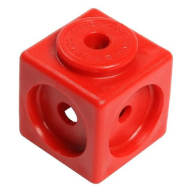 Dick-System 340010 Lot de 10 cubes à douille géantes Rouge 3,4 cm