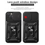 ILING Coque pour Realme GT 8 Pro 5G, Texture Métal Mate Antichoc Dos Rigide PC Housse, Doux Silicone TPU Bumper Étui avec Suppor