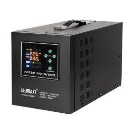 KEMOT alimentation d'urgence PROsinus-1500-LFP4 Onduleur avec forme d'onde sinusoïdale pure et fonction de charge 12 V 230 V 150