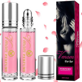 SEO-FANALLY 2 Pièce Parfum Pheromone pour Femme, Parfum Femme, Parfums Phéromones, Venom Flavor pour Femme, Idee Cadeau Personna