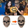 ZQEJEFD Masque de Crâne d'Halloween avec Mâchoire Mobile | Masque Halloween Adulte, Masque Tete de Mort, Masques de Squelette Ef