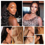 grandes boucles d'oreilles créoles en acier inoxydable, 5 Pairs Boucles d'Oreilles Femme Acier Inoxydable Creoles Argent Boucles