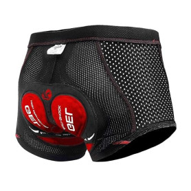 X-TIGER Montagne Cyclisme Shorts Velo Cuissard Homme Cycliste 5D Gel Padded | Tissu Maillé Extensible Respirant et Confortable A
