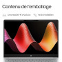 HP Chromebook PC Portable 14" | Intel Celeron N4500 | 4 Go RAM | Écran HD antireflet | Stockage 64 Go | ChromeOS | Clavier AZERT