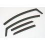 Lot de 4 déflecteurs d'air compatibles avec PEUGEOT 5008 MK2 modèles 2017 2018 2019 2020 2021 2022 2023 2024.