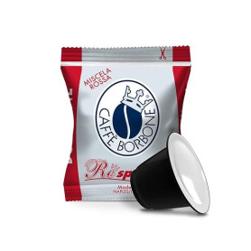 Caffè Borbone Respresso Mélange Rouge - 100 Capsules Compatibles Nespresso®*