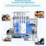 Répéteur WiFi 1200Mbps, Puissant WiFi Booster Double Bande 5GHz & 2.4GHz Amplificateur WiFi Puissant avec Gigabit Ethernet Port,
