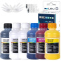 LCL 1500ML Recharge d'encre DTF Premium Compatible pour Epson Impression de Film de Transfert Thermique Compatible pour Epson L8