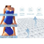 Deriwone Maillot de Bain Femme 1 Pièce Gainant Ventre Plat | Contrôle du ventre, détail torsadé, panneau plissé anti-ventre, bon