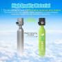 TUDIVING - Ensemble de Bouteilles de plongée sous-Marine de 0,5 L, Mini Bouteille d'oxygène avec compresseur, kit de plongée Por