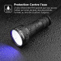 Lepro Lampe UV 395nm Détecteur | 51 LEDs ultra-violet. Détecteur pour Traceurs Fluorescents Chien Chat Tapis Détecteur Urine Sco