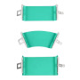 Tiardey 3 pièces pinces de tasse de moule d'emballage de tasse en silicone pour l'impression de tasses machine de transfert de c