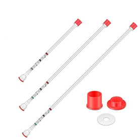 Airless Peinture Pistolet Tige De Rallonge pour Pulvérisateur Airless Buse Pistolet Peinture 3 Pcs 30cm, 50cm, 75cm