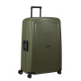 Samsonite S'Cure Valise 4 Roues, 81 cm | Olive, valise rigide, 81H x 55W x 35D cm, 138 L, 5.0 kg, avec serrure TSA et poignée de