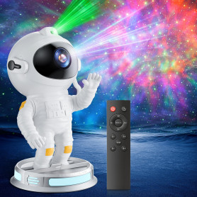 Astronaute Projecteur Galaxie, LED Projecteur Ciel Etoile - Grande Taille | Télécommande & Minuterie, Décoration des Chambres Pr