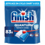 Finish Quantum Infinity Shine Pastilles Lave-Vaisselle, Elimine Les Taches Tenaces, 83 Capsules