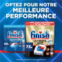 Finish Quantum Infinity Shine Pastilles Lave-Vaisselle, Elimine Les Taches Tenaces, 83 Capsules