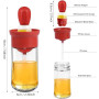 2pcs 180ML Bouteille d'huile avec pinceau distributeur huile pinceau | 2 en 1 bouteille huile avec brosse en silicone distribute
