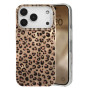 Reownest Coque pour iPhone 18 Pro Max Cute Motif de Léopard Guépard-Or | Mignonne Vintage Léopard Esthétique Design, Souple Pail