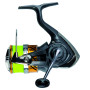 DAIWA 20 Laguna LT, Moulinet de Pêche Spinning, Frein Avant, Spoolée avac J-Braid X4 Jaune