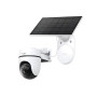 Tapo C610 Kit 2K 3MP Caméra WiFi Extérieur sans Fil avec Panneau Solaire, 360° PTZ Caméra Surveillance à Batterie 6700mAh, Détec