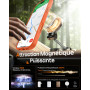 TOCOL Coque pour iPhone 17 Pro Max, Compatible avec MagSafe, Orange | Anneau Magnétique Intégré, Protection de l'objectif Amélio