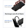 Kuulaa MagSafe PowerBank Ultra Slim 5000mAh,PD 20W Chargeur Portable de Charge Rapide 6.9mm Mini Batterie Externe pour iPhone 16