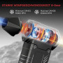 Anruzon Souffleur d’Air Électrique, 350000 RPM Electric Air Duster Puissance Supérieure avec Batterie 12000 mAh – Souffleur Air