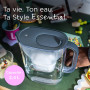 BRITA carafe filtrante MAXTRA Style Essential, 6 cartouches Pure Performance