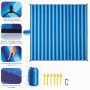 RUMBALUXY Couverture de Pique-Nique Imperméable, Nappe Pique Nique Portable, Couverture de Plage Légère, Tapis Pique Nique, Rayu