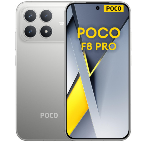 POCO F8 Pro 12+256GB 6.59" 5G Titanium Silver DS EU