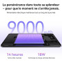 Blackview Tablette 12 Pouces avec Clavier Souris Stylet, Écran 2K FHD, Gris | Android15, 24Go(8+16) RAM & 256Go ROM(Extension de