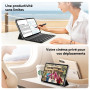Blackview Tablette 12 Pouces avec Clavier Souris Stylet, Écran 2K FHD, Gris | Android15, 24Go(8+16) RAM & 256Go ROM(Extension de