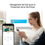 EZVIZ 2K Sonnette vidéo sans Fil avec caméra+Panneau Solaire+Carillon, Double Objectif, détection de Personnes/Paquet, Vision No