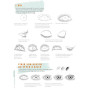 Dessiner visages et expressions: 50 modèles pour débuter le dessin