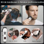 Tondeuse à cheveux professionnelle pour homme – Kits et ensembles de tondeuse à barbe, rasoirs électriques, tondeuse à cheveux e