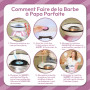 Gadgy Machine à Barbe à Papa pour la Maison - Candy Floss Machine - Rose | Pour Fêtes d'Anniversaire – S’Utilise avec du Sucre o