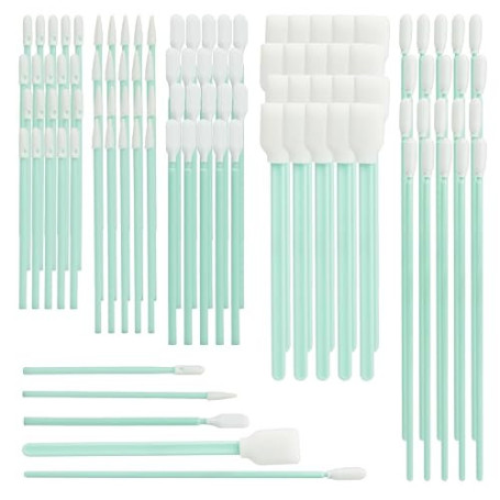 100 Bâtonnets de Nettoyage En Mousse, batonnet de nettoyage en mousse, tiges de nettoyage en mousse sans poussière Plusieurs Tai