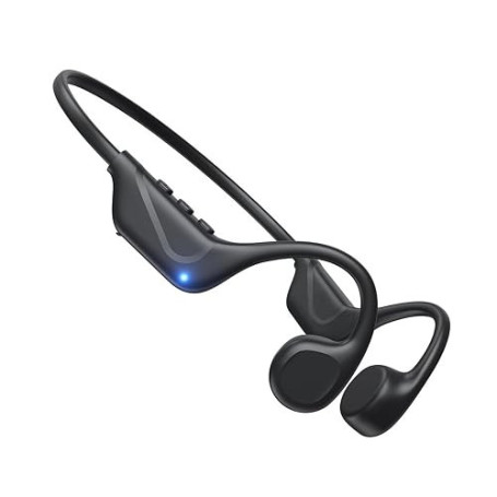 Sehawei Casque Conduction Osseuse,Bluetooth 5.4 Oreilles Ouverte avec Micro | 9 Heures de Jeu,IPX5 Étanche,pour Cyclisme,Course