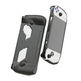 Skull & Co. GripCase Ally for ROG Ally: A Soft Protective Case with Textured Grips Full Protection and Stand, Shock-Absorption N