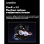 Proyector Portátil Wanbo 2025 Mozart 1 Pro- 1200 Lúmenes- Full HD- HDMI- WiFi- Azul Oscuro