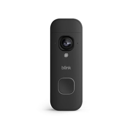 Blink Sonnette vidéo 2K+ sans fil (nouvelle génération) | Plan moyen | Audio amélioré | IP65 | Piles longue durée | Configuratio