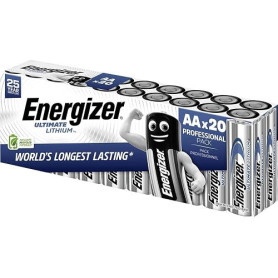 Energizer Ultimate FR6 Pile LR6 (AA) Lithium 3000 mAh 1.5 V 20 pc(s)
