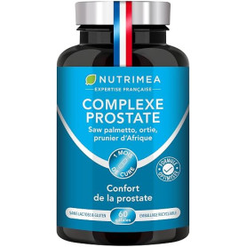 Protection de la Prostate & Confort Urinaire | Complexe d'Actifs Naturels | Efficace contre l’HBP et les Mictions | Ortie, Palmi
