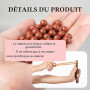 Flewdart 500 Pcs Bille d'argile Slingshot,Bille d'argile Lance Pierre Adulte,Bille Argile Fronde De Chasse 9mm
